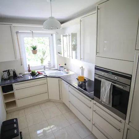 Apartament Zentral - Gemuetlich - Kueche - Balkon - Garage Bad Lippspringe