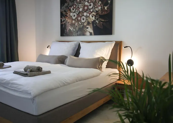 Appartement Zentral - Gemuetlich - Kueche - Balkon - Garage Bad Lippspringe